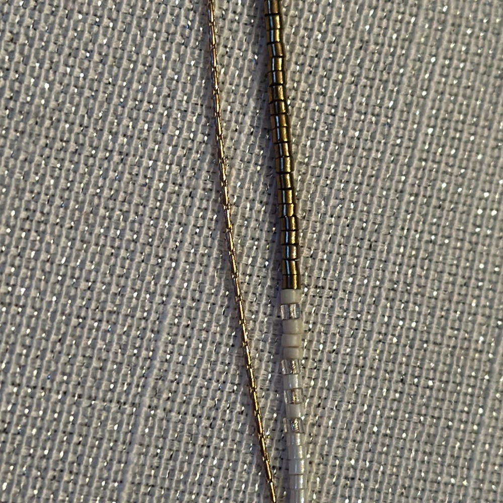 Two Delicate Metallic Bracelets - image 7